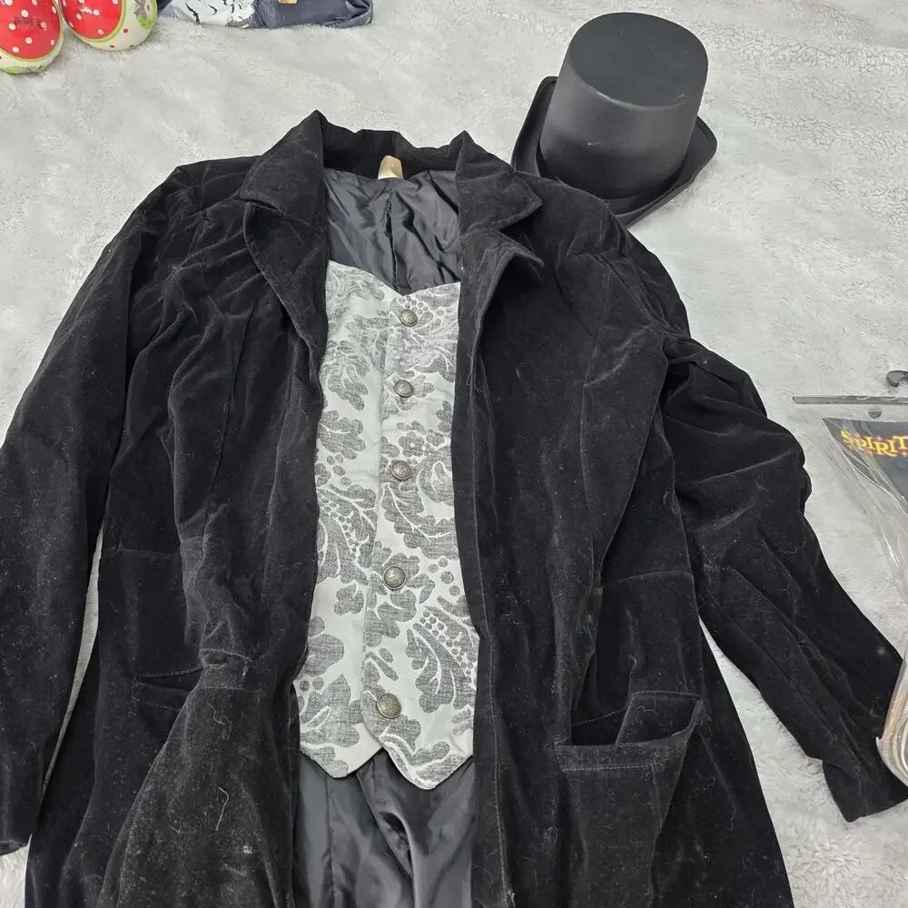Spirit Halloween‎ Men M Englush Men Jacket Costume Royal Vested Jacket Size M - Picture 6 of 16